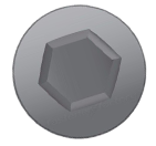 Vis à Métal à Prise Hexagonal