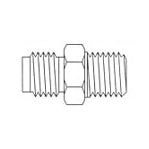 30° Ball Seat Connector 1 / 2 (N.P.S.M x Male N.P.T.F)