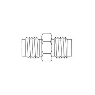 30° Ball Hex Nipple NPSM 1 / 4 30° Ball Hex Nipple NPSM 1 / 4