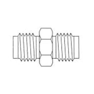 30° Ball Hex Nipple (N.P.S.M Both Ends)
