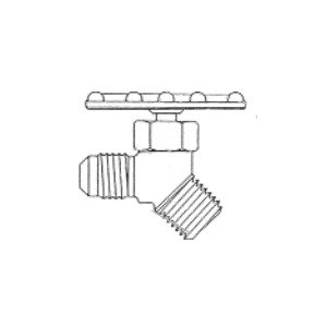 45° Truck Valve 1 / 2FL. X 3 / 4PI