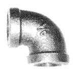 Coude 90° Malléable Galvanisé 1 / 4