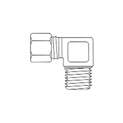 90° Elbow T3 / 8 x 3 / 8