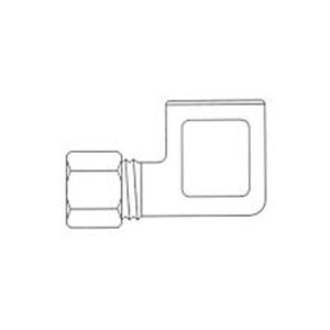 90° Coude Compression Femelle T1 / 8 X 1 / 8