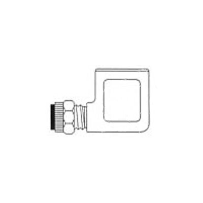 Coude 90° Femelle Flo Pour Tuyau T3 / 8 X FPT1 / 4 Coude 90° Femelle Flo Pour Tuyau T3 / 8 X FPT1 / 4