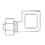 Coude Femelle 90° à Compression en Laiton T1 / 4 X FPT1 / 8