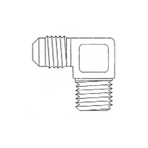 90° Coude Mâle 1 / 2 (Tube x Tuyau Mâle)