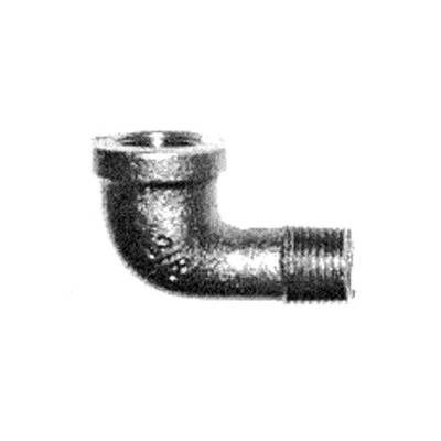 Coude 90° Male - Femelle Malléable Galvanisés 1 / 8
