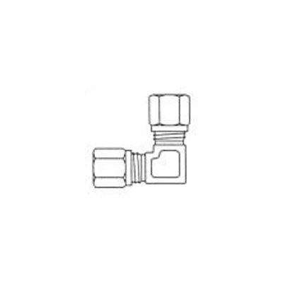 Coude union 90° en Nylon Raccord de Frein à Air T1 / 4 Coude union 90° en Nylon Raccord de Frein à Air T1 / 4