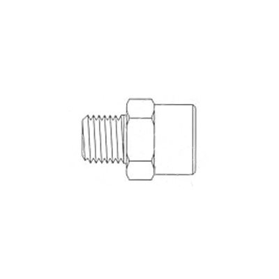 Adaptateur (Tuyau Mâle x Filetage Femelle du Tuyau) MPT3 / 8 X FHT 3 / 4-11-1 / 2NH Adaptateur (Tuyau Mâle x Filetage Femelle du Tuyau) MPT3 / 8 X FHT 3 / 4-11-1 / 2NH