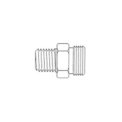 Adaptateur (Tuyau Male x Filetage Mâle du Tuyau) MPT1 / 2 X H.T. 3 / 4-11-1 / 2NH