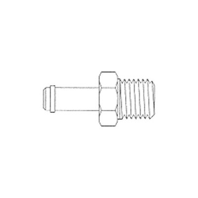 Beaded Hose Barb ID 5 / 8 X MPT 3 / 8 Beaded Hose Barb ID 5 / 8 X MPT 3 / 8