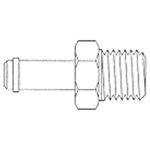 Beaded Hose Barb ID 1 / 4 X MPT 1 / 4