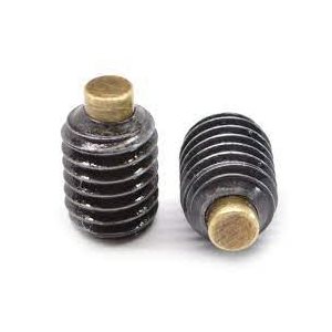 1 / 4-28 Brass Tip Socket Set Screws