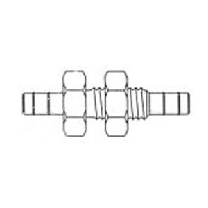 Poly-Barb Brass Fitting Bulkhead Union