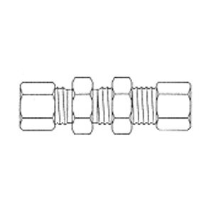 Bulkhead Union (Tube Both Ends)