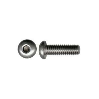 1-72 X 5 / 16 Vis à Tête à Tête Ronde à Six Pans Creux Acier Inoxydable 304 1-72 X 5 / 16 Vis à Tête à Tête Ronde à Six Pans Creux Acier Inoxydable 304