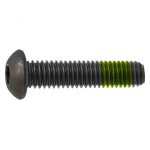1 / 2-13 Nylon Patch Button Head Socket Cap Screws