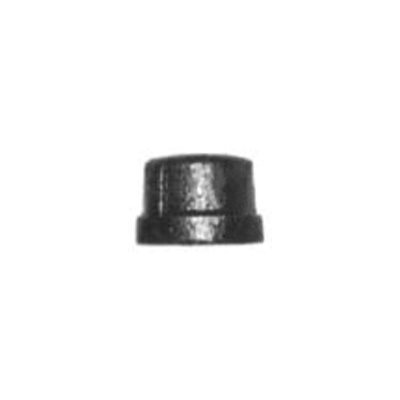 Cap Black Malleable Pipe Fitting 1 / 8