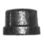 Cap Black Malleable Pipe Fitting 1 / 4