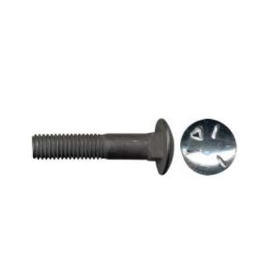 1 / 2-13 x 1 Boulons de Carrosserie GR2 Noir UNC 1 / 2-13 x 1 Boulons de Carrosserie GR2 Noir UNC