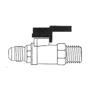 C.G.A Approved Gas Appliance Ball Valve (flare x male pipe)