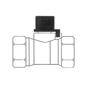 C.G.A Approved Gas Appliance Ball Valve (square andle female pipe both ends)