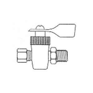 Solid Bottom compression x Male Pipe Connector 1 / 4
