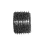 Countersunk Plug Black Malleable Pipe Fitting 1 / 4