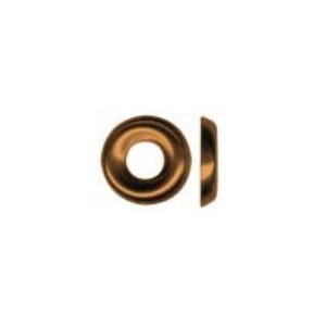 #10 Rondelle Flush de Finition Pour Vis Laiton