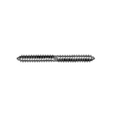 1 / 4 X 2 Goujon en Acier Filté, Plaqué Zinc 1 / 4 X 2 Goujon en Acier Filté, Plaqué Zinc