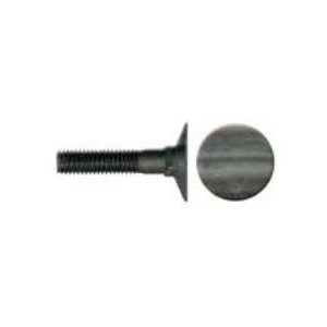 UNC 1 / 4" Dia Boulons d'élevareur, tête Large et finition fraisée Noir