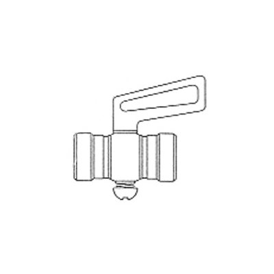 Brass Air Cock Female coupling (pipe both end) 1 / 8 Brass Air Cock Female coupling (pipe both end) 1 / 8