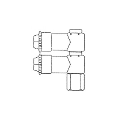 Té Pivotant Femelle de Nylon Pousse-Clip T1 / 4 X FPT1 / 8 Té Pivotant Femelle de Nylon Pousse-Clip T1 / 4 X FPT1 / 8