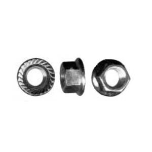 Écrous Hexagonaux à Embrase Cylindrique Tronconique avec Dents Plaqué UNC