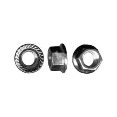 1 / 4 Écrous Hexagonaux à Embrase Cylindrique Tronconique avec Dent UNC Plaqué (Bulk) 1 / 4 Écrous Hexagonaux à Embrase Cylindrique Tronconique avec Dent UNC Plaqué (Bulk)