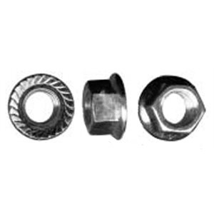 Écrous Hexagonaux à Embrase Cylindrique Tronconique avec Dent UNC Plaqué (Bulk)