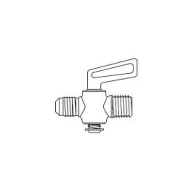 Spring Bottom Valve Flare Union T1 / 4