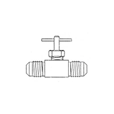 Needle Valve Flare Union 1 / 4 Needle Valve Flare Union 1 / 4