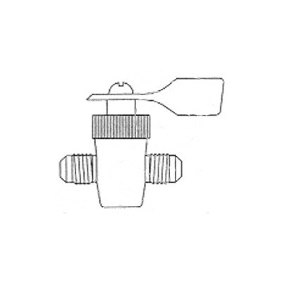 Solid Bottom Flare Union T1 / 4 Solid Bottom Flare Union T1 / 4