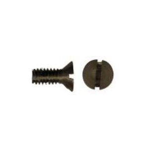 1-8 Flat Slotted Cap Scew, Low Carbon Steel