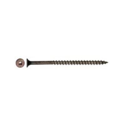 6 X 1-1 / 2 Flat Socket Wood Screws, Steel Coarse Thread (Bulk)
