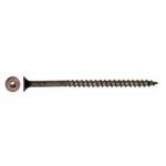 8 X 1 Flat Socket Wood Screws, Steel Coarse Thread (Bulk)
