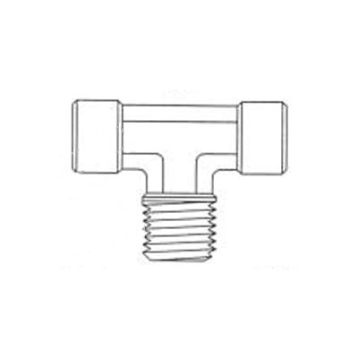 Té de Branche Mâle Forgé FPT1 / 8 X FPT1 / 8 X MPT1 / 8 Té de Branche Mâle Forgé FPT1 / 8 X FPT1 / 8 X MPT1 / 8
