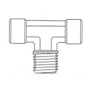 Forged Male Branch Tee Brass Pipe Fitting