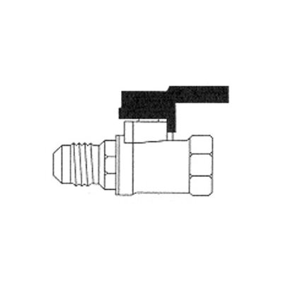 C.G.A Approved Gas Appliance Ball Valve (flare x female pipe) 3 / 8 C.G.A Approved Gas Appliance Ball Valve (flare x female pipe) 3 / 8
