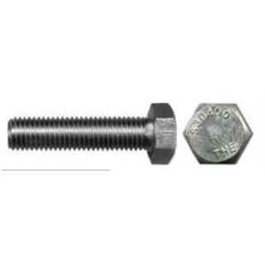 1 / 2 Boulons à Tête Hexagonal Entièrement Fileté Acier Inoxydable 304 UNC