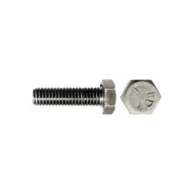 1 / 2-13 x 3 / 4 Boulon à tête hexagonale entièrement fileté GR5 Plaqué UNC 1 / 2-13 x 3 / 4 Boulon à tête hexagonale entièrement fileté GR5 Plaqué UNC