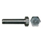 14-2.00 X 60 Boulon à Tête Hexagonale Entièrement Fileté Acier Inoxydable 304 