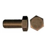 12-1.75 X 50 Boulons à Tête Hexagonale Brass